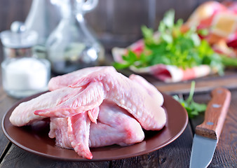 Image showing raw chicken legs