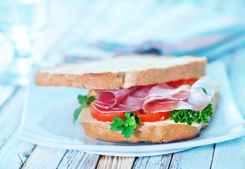 Image showing sandwich 