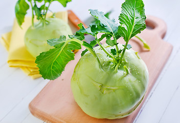 Image showing Cabbage kohlrabi 