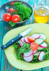 Image showing radish salad