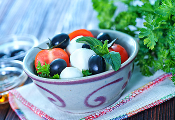 Image showing caprese salad