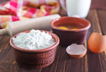 Image showing ingredients for dough