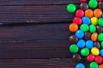 Image showing color chocolate candy 