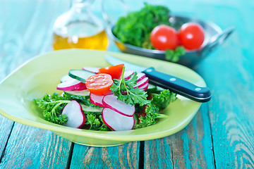 Image showing radish salad