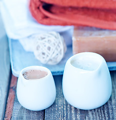 Image showing Soap and Body Lotion