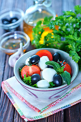 Image showing caprese salad