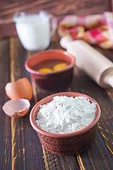 Image showing ingredients for dough