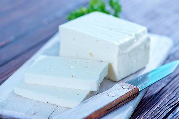 Image showing feta cheese