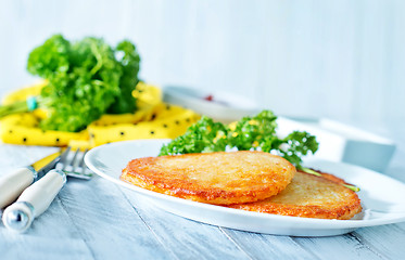 Image showing potato pancakes