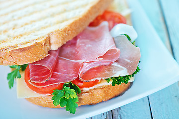 Image showing sandwich 