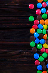 Image showing color chocolate candy 