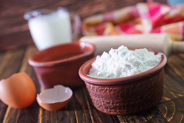 Image showing ingredients for dough