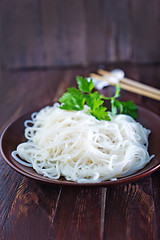 Image showing rice noodles