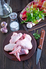 Image showing raw chicken legs