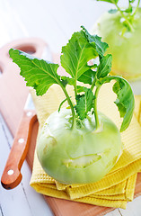 Image showing Cabbage kohlrabi 