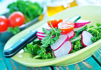 Image showing radish salad