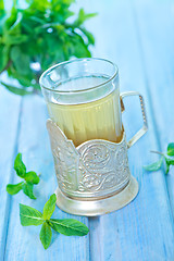 Image showing mint tea