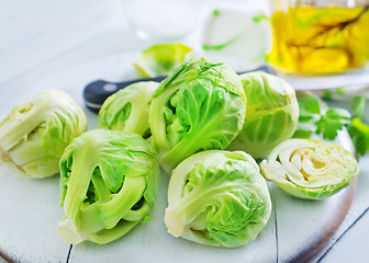 Image showing brussel sprouts