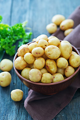 Image showing raw potato