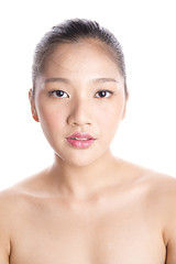 Image showing Beautiful young Asian girl portrait