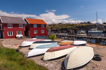 Image showing Fishing boats