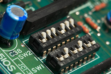 Image showing Electronics - micro switches