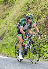 Image showing Thomas Voeckler on Col du Tourmalet - Tour de France 2015