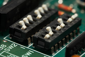 Image showing Electronics - micro switches