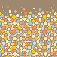 Image showing Abstract background with color circles. Vector illustration.