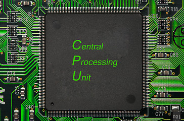 Image showing Electronics - CPU