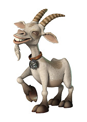 Image showing Happy Goat