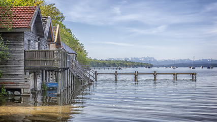 Image showing Stegen at Ammersee