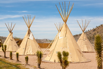 Image showing National wigwam of American Indians