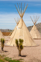 Image showing National wigwam of American Indians