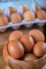 Image showing Fresh eggs 