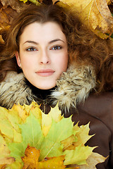 Image showing autumnal portait