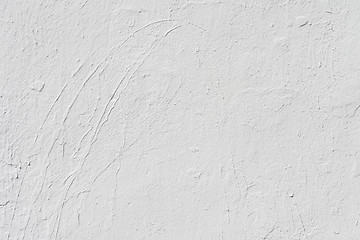 Image showing Grungy white concrete wall background