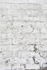 Image showing White Brick Wall