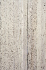 Image showing Vintage  White Background Wood Wall