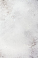 Image showing Grungy white concrete wall background