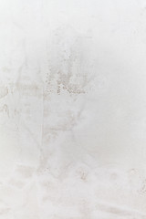 Image showing Grungy white concrete wall background