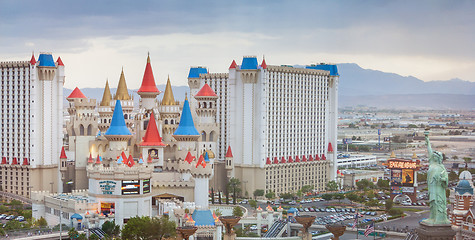 Image showing LAS VEGAS - MAY 13 The Excalibur hotel and Casino 