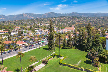 Image showing View from Santa Barbara