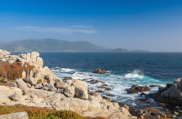 Image showing Island Coastline, Santa Cruz Island, California