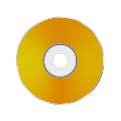 Image showing Gold Compact Disc