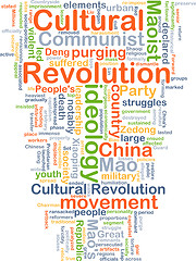 Image showing Cultural Revolution background concept