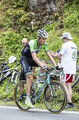 Image showing Lars Boom on Col du Tourmalet - Tour de France 2014