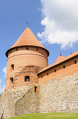 Image showing Trakai Castle, Lithuania, Europe