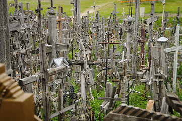 Image showing Hill of crosses, Lithuania, Europe