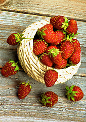 Image showing Forest Strawberries